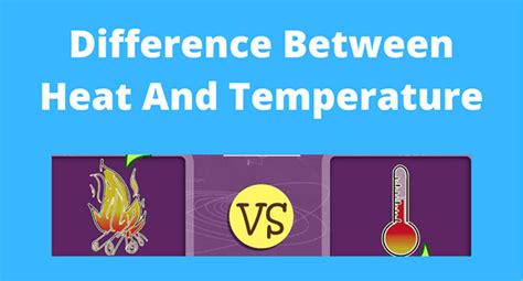 Heat Vs Temperature What Is The Difference