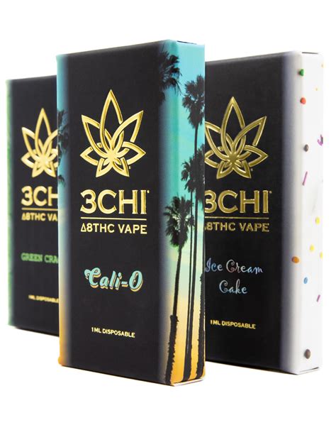 3CHI Delta 8 Disposable Vape 1ml High Guys