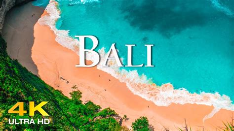 FLYING OVER BALI 4K UHD Amazing Beautiful Nature Scenery With