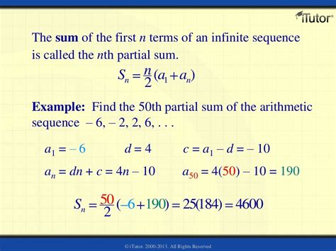 Arithmetic Sequence and Series