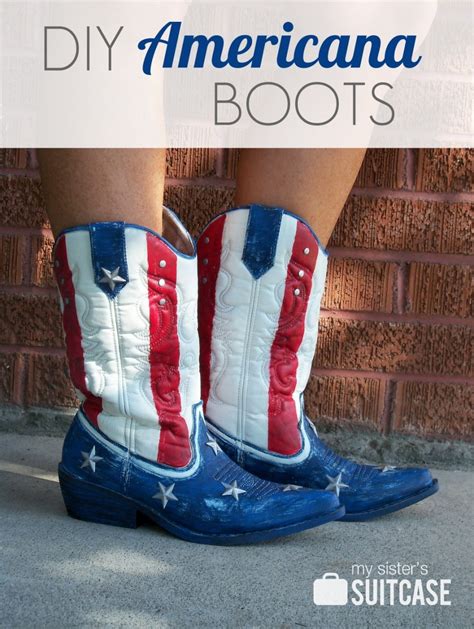 American Flag Cowboy Boots - Infarrantly Creative