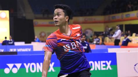 Hasil India Open Anthony Ginting Sempat Tegang Saat Singkirkan