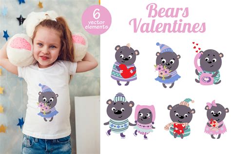 Valentines Bears Svg Graphic By Helgakov · Creative Fabrica