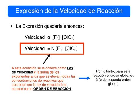 Ppt Orden De Una ReacciÓn Powerpoint Presentation Free Download Id