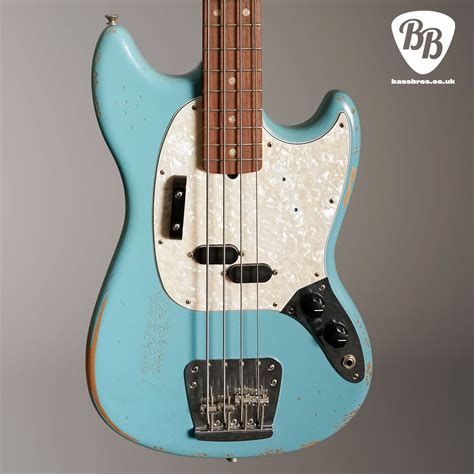2021 Fender Justin Meldal Johnsen Jmj Road Worn Mustang Bass Bassbros
