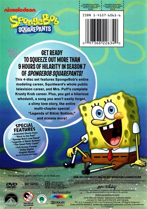 Spongebob Squarepants Season Dvd Menu Walkthrough Disc 1 40 Off