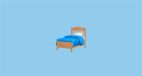 🛏️ Bed Emoji on Twitter Emoji Stickers 13.1