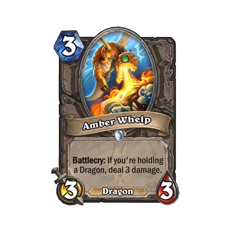 Motlk Rhearthstone Reveal Amber Whelp Rhearthstone