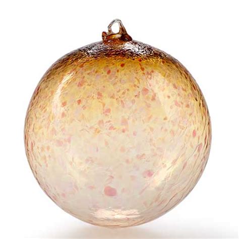 Large Round Ornaments Guerard Glass