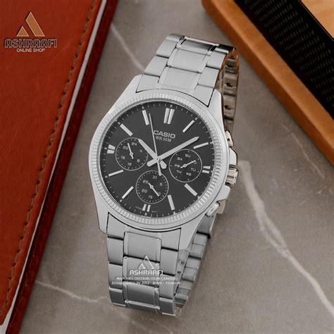 ساعت مردانه کاسیو اورجینال مدل Casio MTP-1375D-1AV