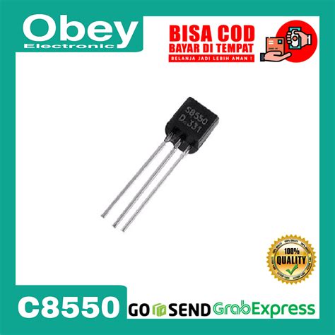 Transistor C8550 C 8550 PER 3 Pcs Lazada Indonesia