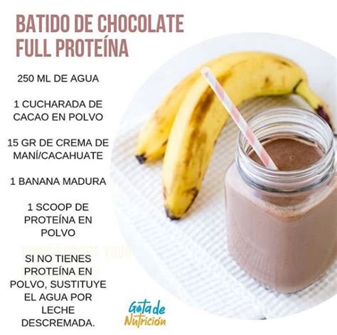 Cómo Preparar un Batido Proteico Paso a Paso Recetas saludables