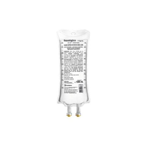 Suero Fisiologico Bolsa X 100 Ml Sol Isotonica Cloruro De