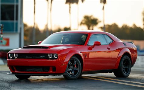 Dodge Challenger Srt Demon Wallpapers And Hd Images Car Pixel