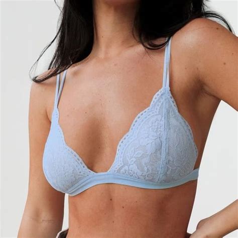 Soutien Gorge Soutien Gorge Triangle Sexy En Dentelle Pour Femme Lingerie Sans Fil Sous