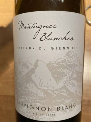 Joseph Balland Chapuis Montagnes Blanches Coteaux Du Giennois Blanc