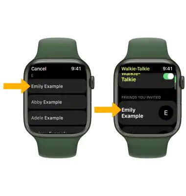 Comment Utiliser La Fonction Talkie Walkie Sur L Apple Watch