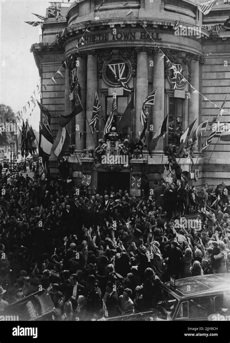 Monty Receives The Freedom Of Lambeth General View Showing Field