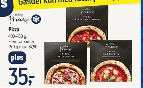 Princip pizza tilbud hos Føtex