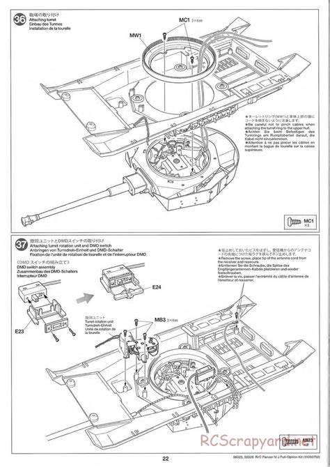 Tamiya Manual Panzerkampfwagen Iv Ausf J