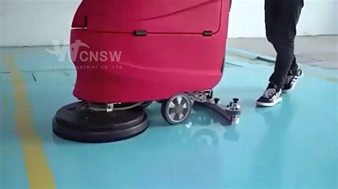 Multi Function Push Type Hotel Gym Dual Brush Floor Cleaning Machine