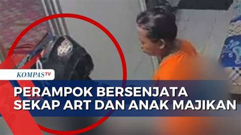 Perampok Bersenjata Sekap Art Dan Anak Pemilik Rumah Di Palembang