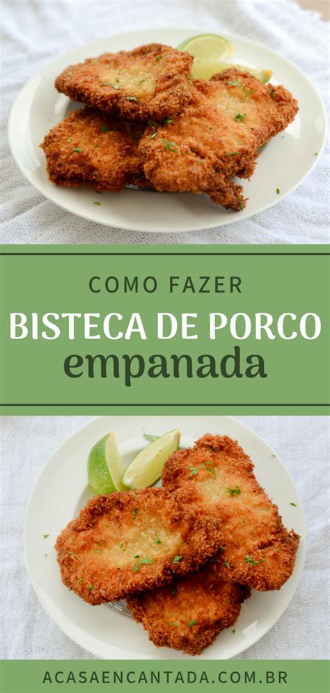 Bisteca De Porco Empanada Bisteca De Porco Bisteca Receitas De