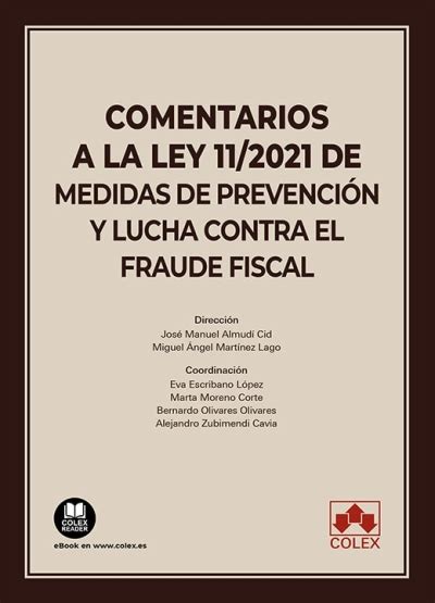 Libro Comentarios A La Ley De Medidas De Prevenci N Y Lucha