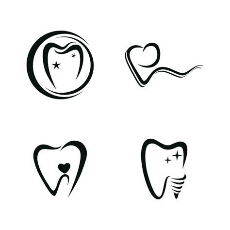 Dental Logo Design Vector Templatecreative Dentist Logo Dental Clinic