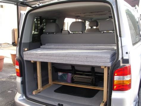 Bed in Shuttle/Caravelle? Home made.. - VW T4 Forum - VW T5 Forum T4 Camper, Camper Beds, Travel ...