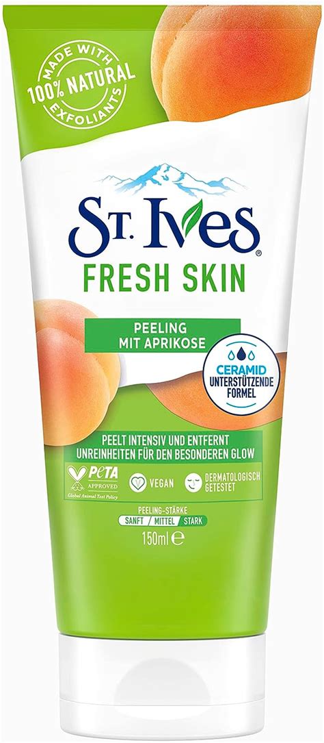 St Ives Fresh Skin Scrub Apricot 150ml Amazonca Beauty And Personal Care