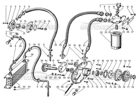 Lamborghini Countach 5000 Qv 1985 Part Diagrams