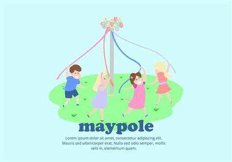Maypole Background 142613 Vector Art At Vecteezy