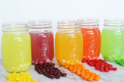 Skittles Soda Andrea Bai Recipe Skittles Colorful Drinks Recipes