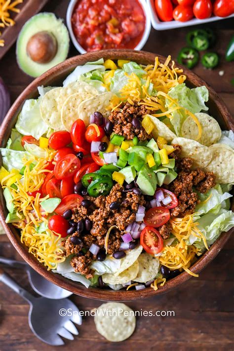 Seriously The Best Taco Salad Recipe The Food Charlatan 53 OFF