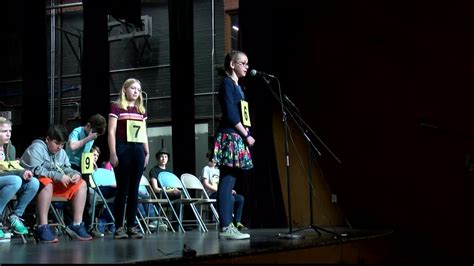 Washington Middle School Student Wins Missoula County Spelling Bee