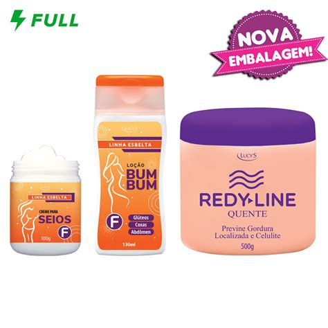 Kit Creme Para Firmar Seios E Bumbum Redutor Gordura Localizada