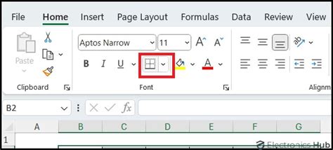 How To Insert Gridlines In Excel Easy Steps