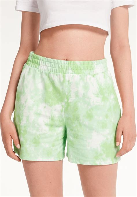 Tezenis Bedruckte Tracksuit Bottoms Green Tie Dye Print Green