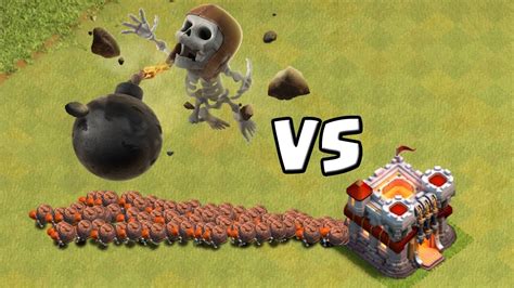 Mauerbrecher Only Vs Troll Base Clash Of Clans Let S Play Coc [android Ios] Youtube