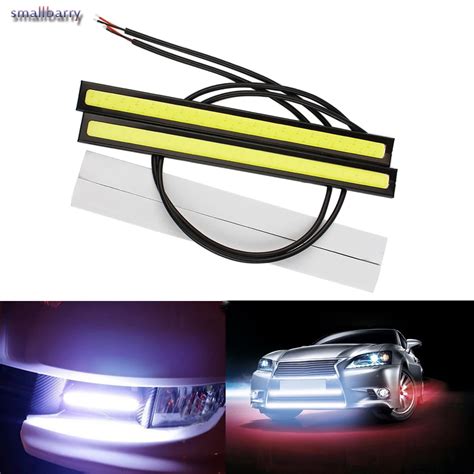 2pc Lot 17cm Super Bright Waterproof Led Daytime Running Lights COB DIY