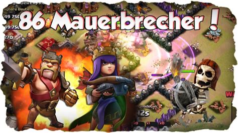 Clash Of Clans Fun Angriff Mauerbrecher Helden Epische Rh