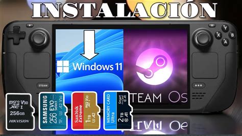 Cómo instalar WINDOWS 11 cualquier version en STEAM DECK Fácil y