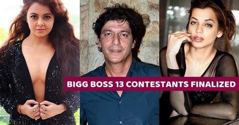 The Names Of The Bigg Boss 13 Contestants Revealed Check Them Out