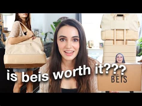 Beis Travel Review Unboxing Beis Weekender Bag Inch Luggage