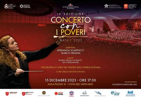 Citt Del Vaticano Concerto Con I Poveri E Per I Poveri Evento Di