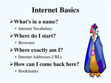 internet basics powerpoint    id