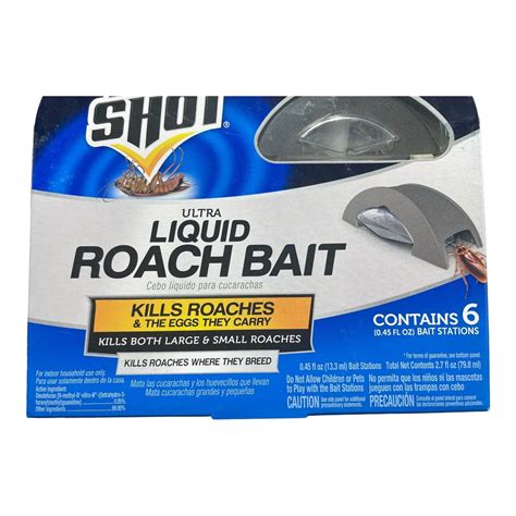 Hot Shot Ultra Liquid Roach Bait Traps Count Roach Off