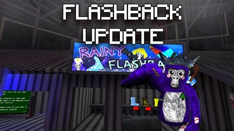 New Rainy Flashback Update In Gorilla Tag Youtube