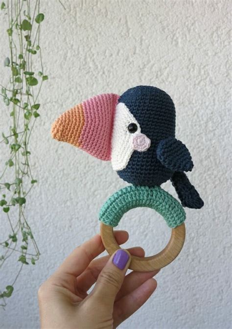 Patr N Gratis Sonajero De Tuc N Juguete Amigurumi Paso A Paso